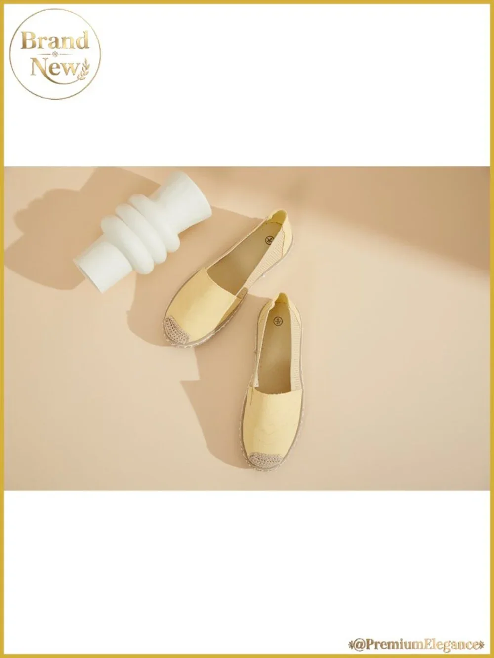 Women's Espadrilles Flats Slip-On Breathable Canvas Foldable Loafers